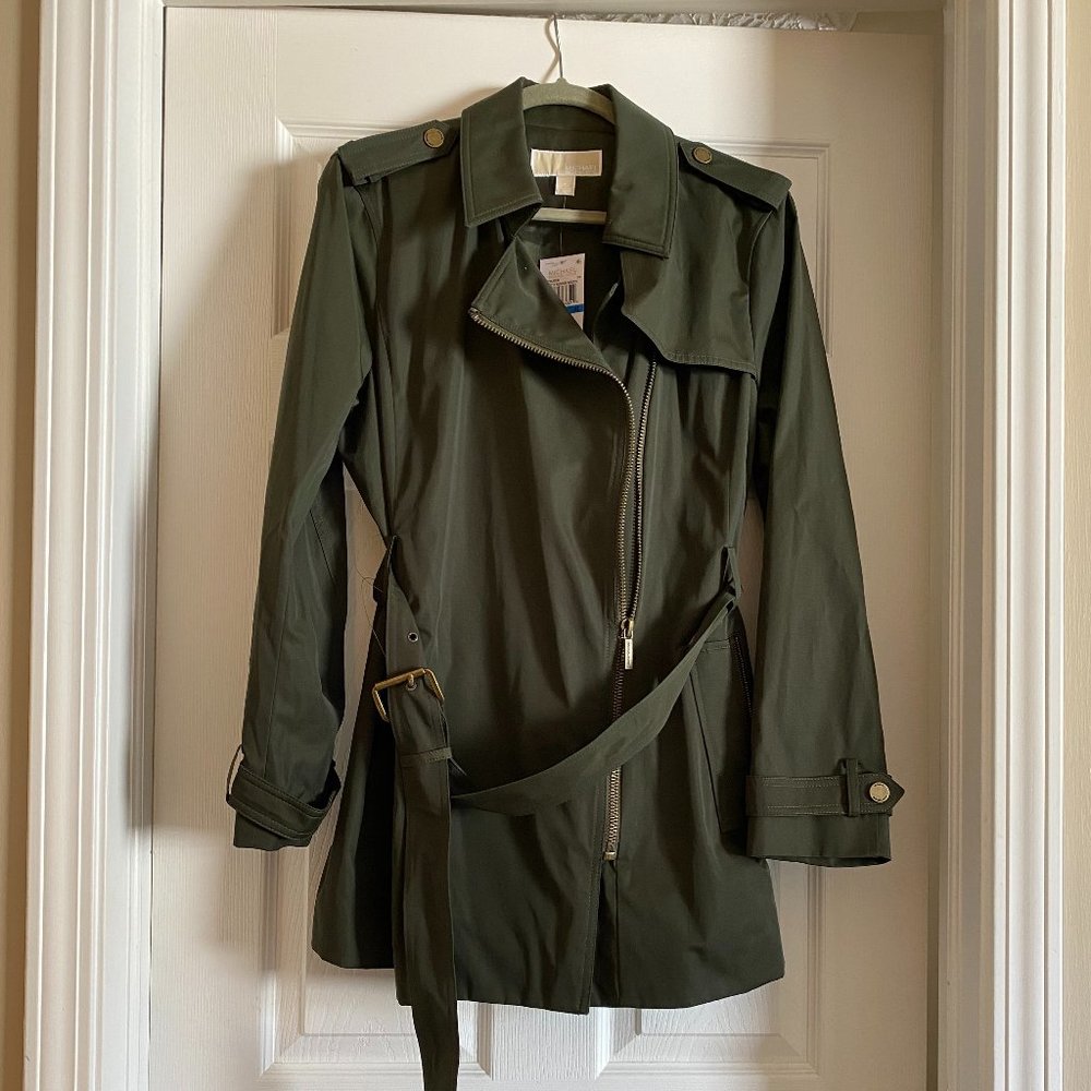 Michael Kors Zip Front Trench